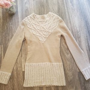 Tan Knitted Sweater